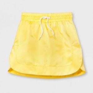 Hunter for Target Yellow Nylon Girls Skort Skirt
